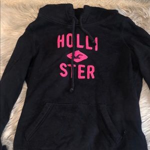 Navy Hollister hoodie